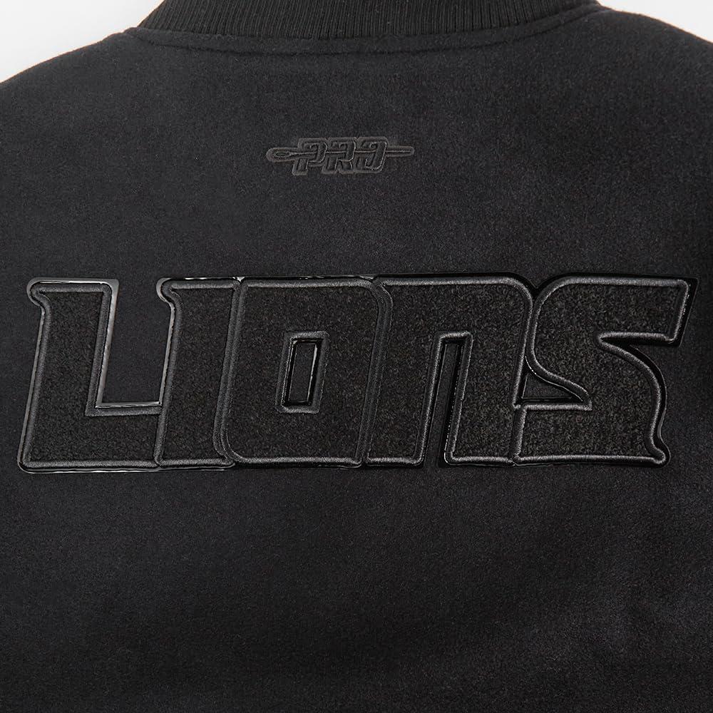 imagePro Standard Womens NFL Classic Triple Black Varsity JacketBlack
