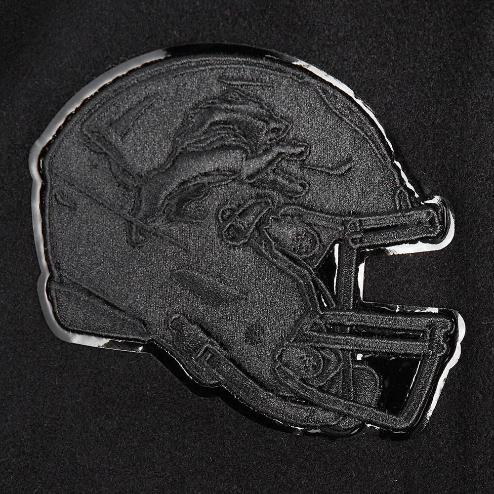 imagePro Standard Womens NFL Classic Triple Black Varsity JacketBlack