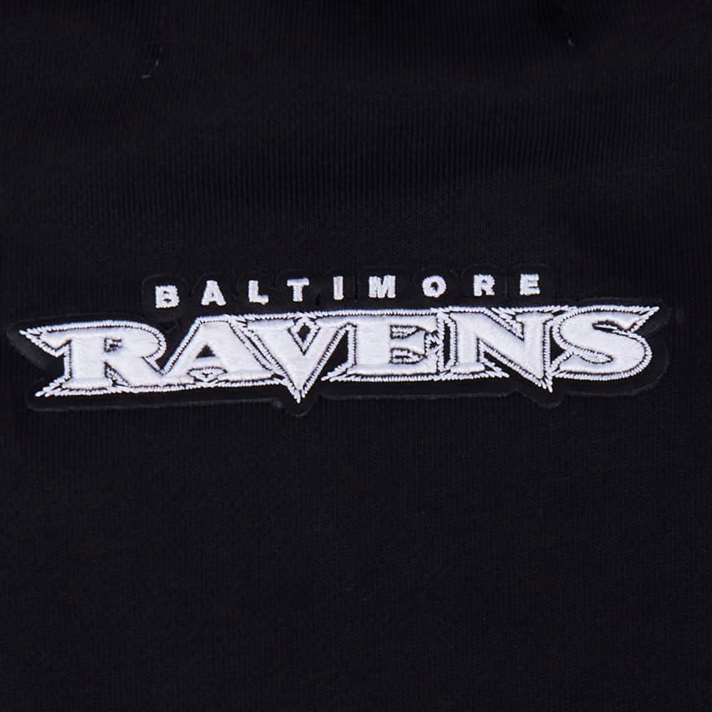 imagePro Standard Womens NFL Pearls Brushed Back French Terry Crewneck SweatshirtBlack
