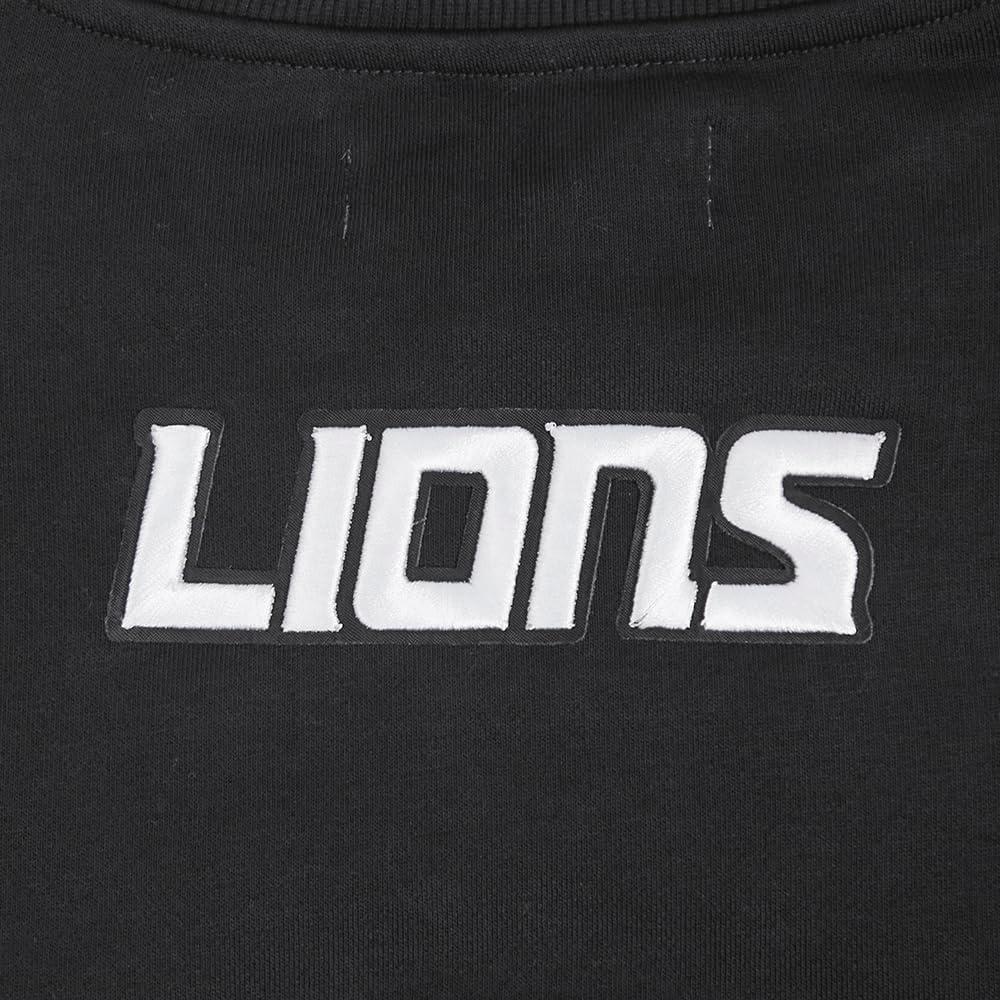 imagePro Standard Womens NFL Pearls Brushed Back French Terry Crewneck SweatshirtBlack