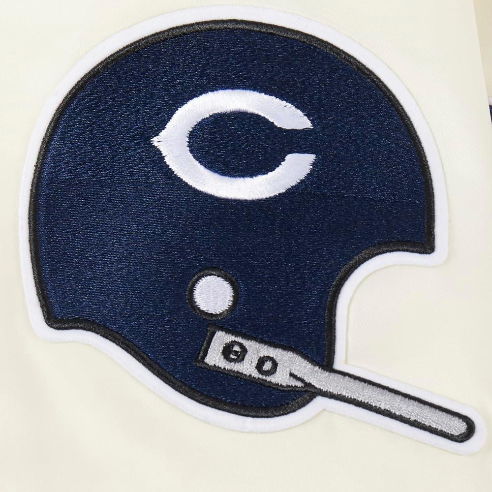 imagePro Standard Womens NFL Retro Classics Satin JacketOffwhite