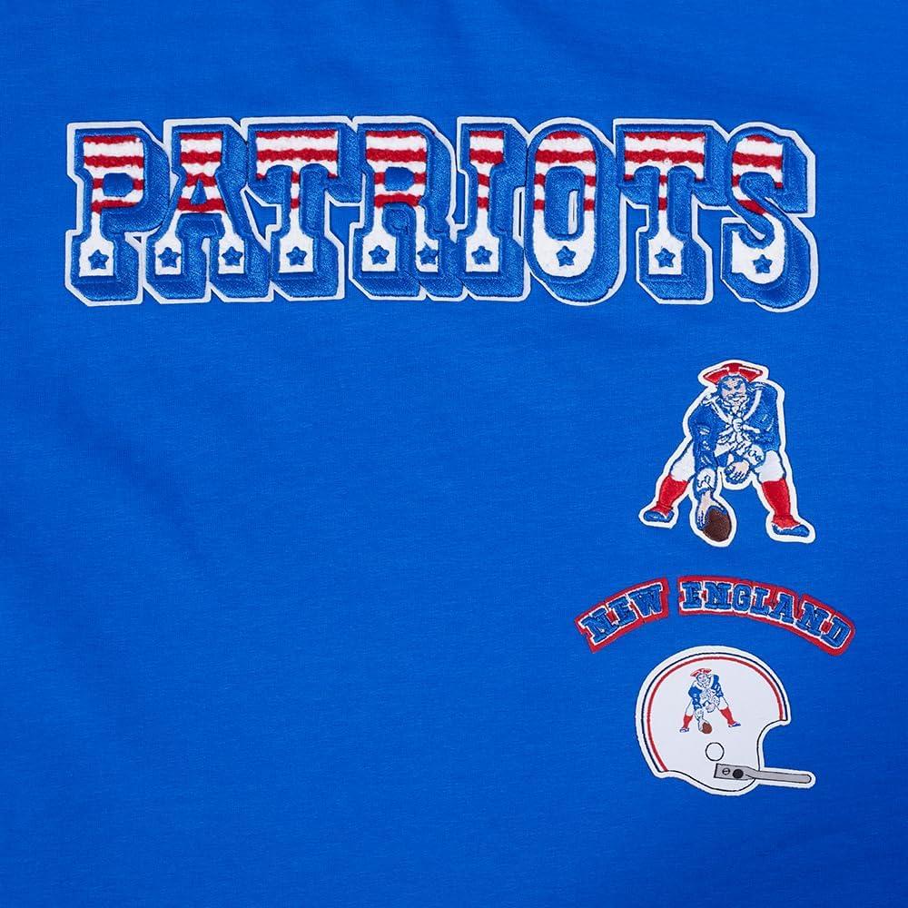 imagePro Standard Womens NFL Retro Classics Short Sleeve Boxy TeeRoyal Blue