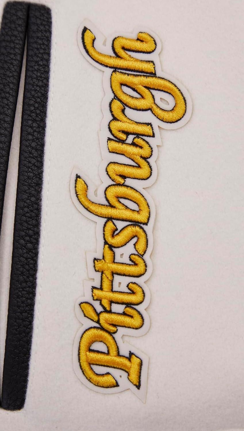 imagePro Standard Womens NFL Retro Classics Varsity JacketOffwhite