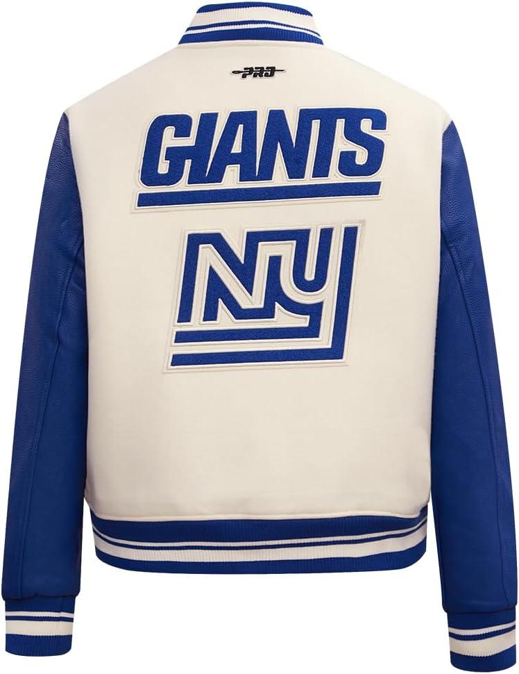 imagePro Standard Womens NFL Retro Classics Varsity JacketOffwhite