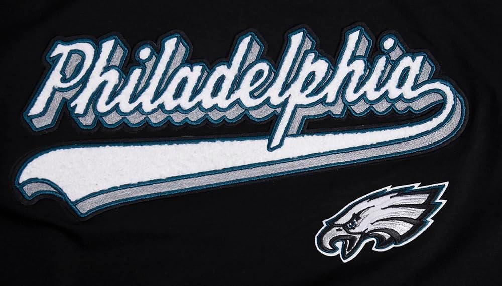 imagePro Standard Womens NFL Script Tail Cotton Single Short Sleeve Boxy TeeBlack
