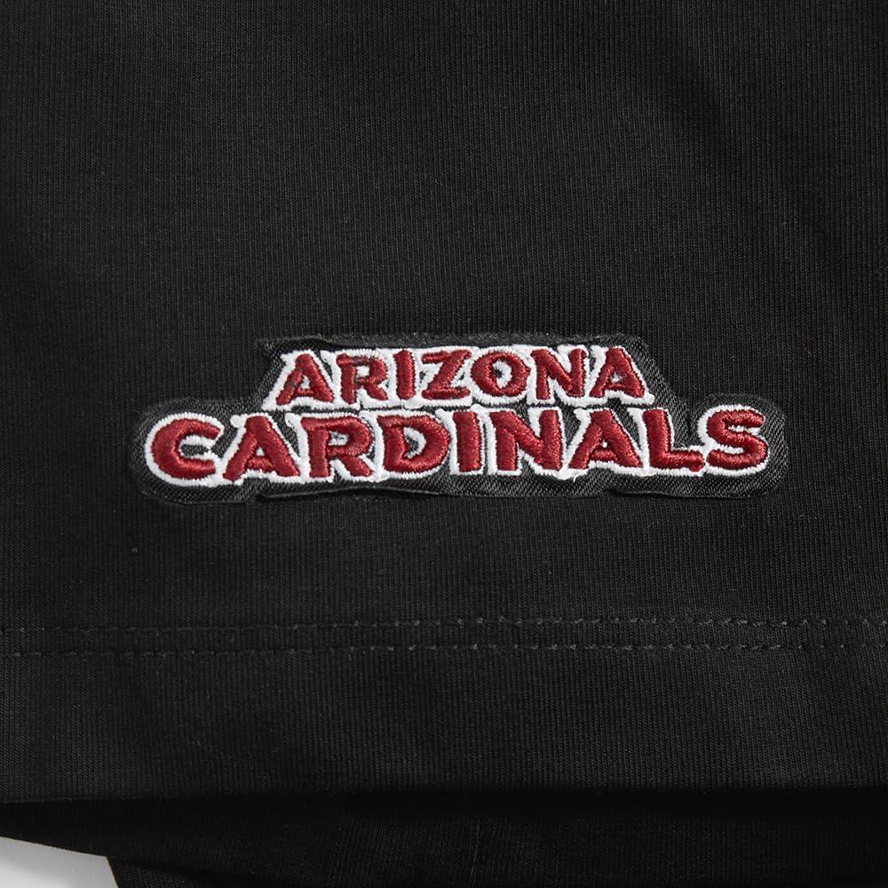 imagePro Standard Womens NFL Script Tail Cotton Single Short Sleeve Boxy TeeBlack
