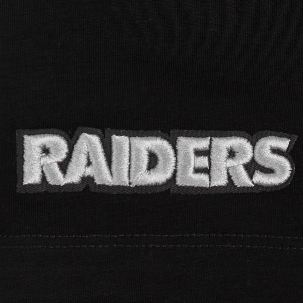 imagePro Standard Womens NFL Script Tail Cotton Single Short Sleeve Boxy TeeBlack