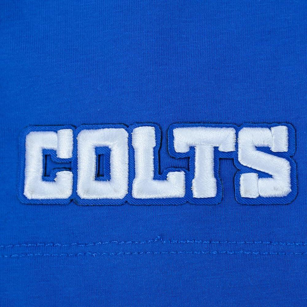 imagePro Standard Womens NFL Script Tail Cotton Single Short Sleeve Boxy TeeRoyal Blue