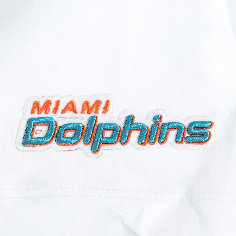 imagePro Standard Womens NFL Script Tail Cotton Single Short Sleeve Boxy TeeWhite