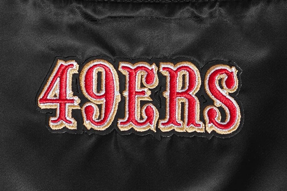 imagePro Standard Womens NFL Script Tail Satin JacketBlack
