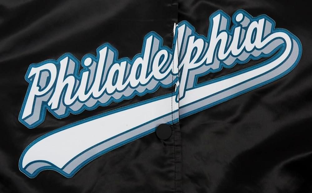 imagePro Standard Womens NFL Script Tail Satin JacketBlack