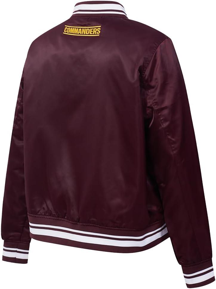 imagePro Standard Womens NFL Script Tail Satin JacketRed