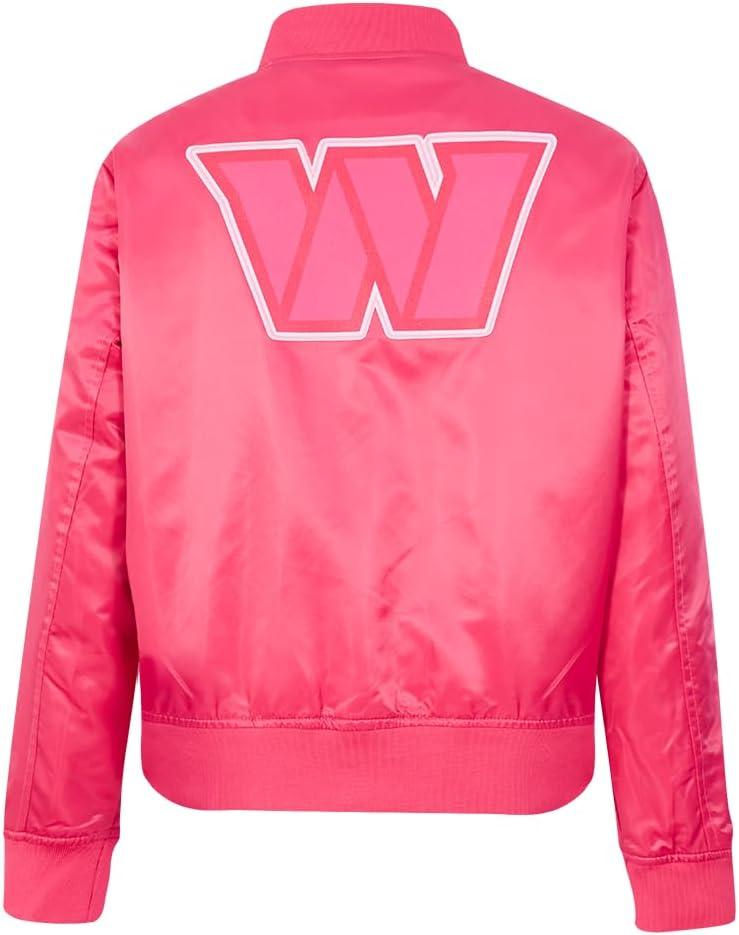 imagePro Standard Womens NFL Tennessee Titans Classic Triple Pink Satin Jacket Beetroot Purple M
