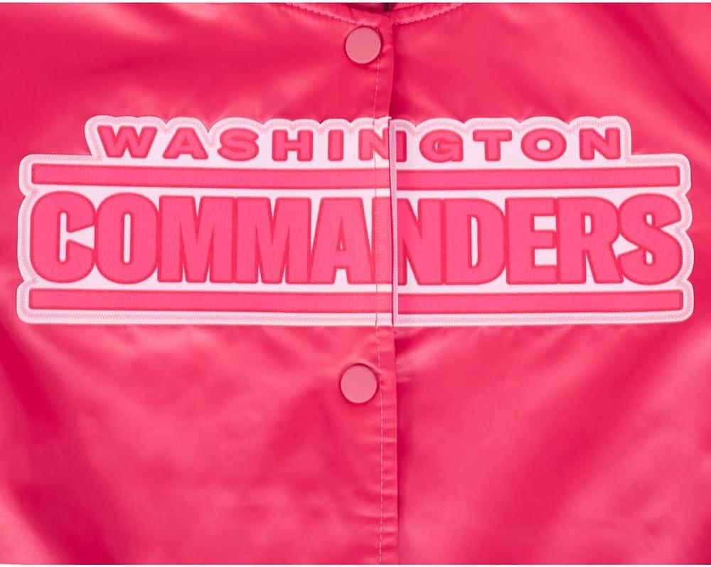 imagePro Standard Womens NFL Tennessee Titans Classic Triple Pink Satin Jacket Beetroot Purple M