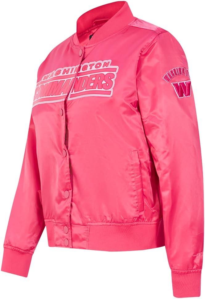 imagePro Standard Womens NFL Tennessee Titans Classic Triple Pink Satin Jacket Beetroot Purple M
