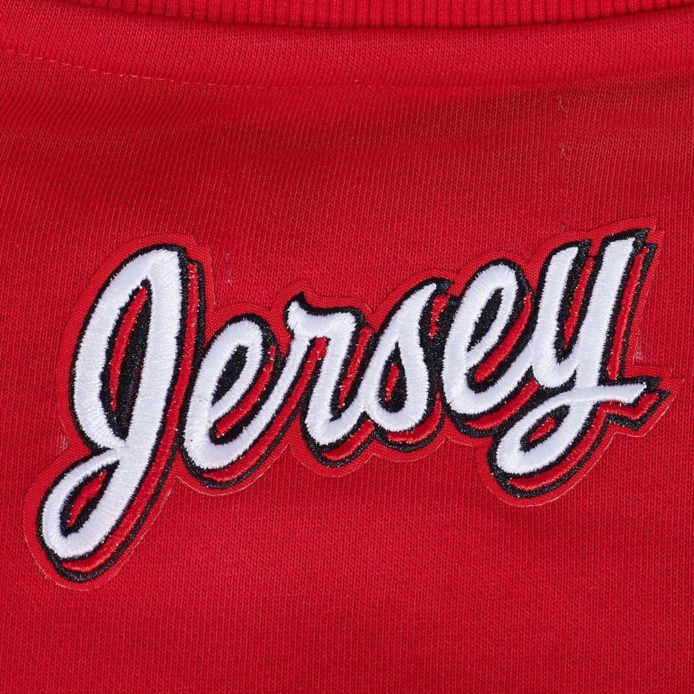 imagePro Standard Womens NHL Classic Chenille Crewneck SweatshirtRed