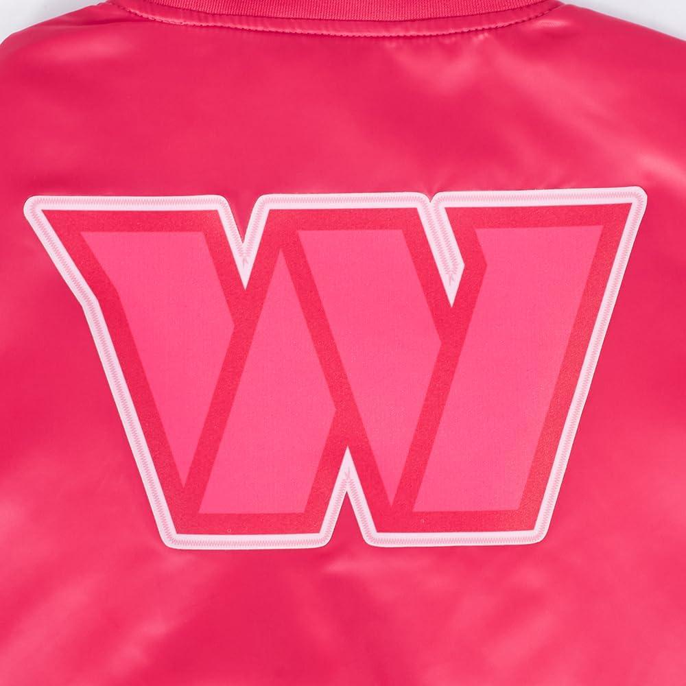 imageWomens NFL Classic Triple Pink Satin JacketPurple