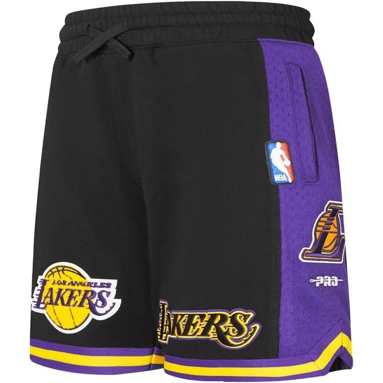 imageBig Boys NBA Retro Classics Fleece Athletic ShortBlackPurple