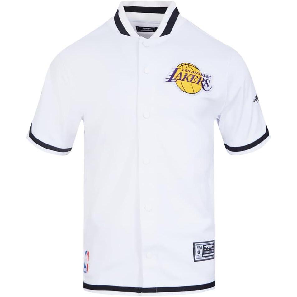 imagePro Standard Mens NBA Souvenir Button DownWhiteBlack