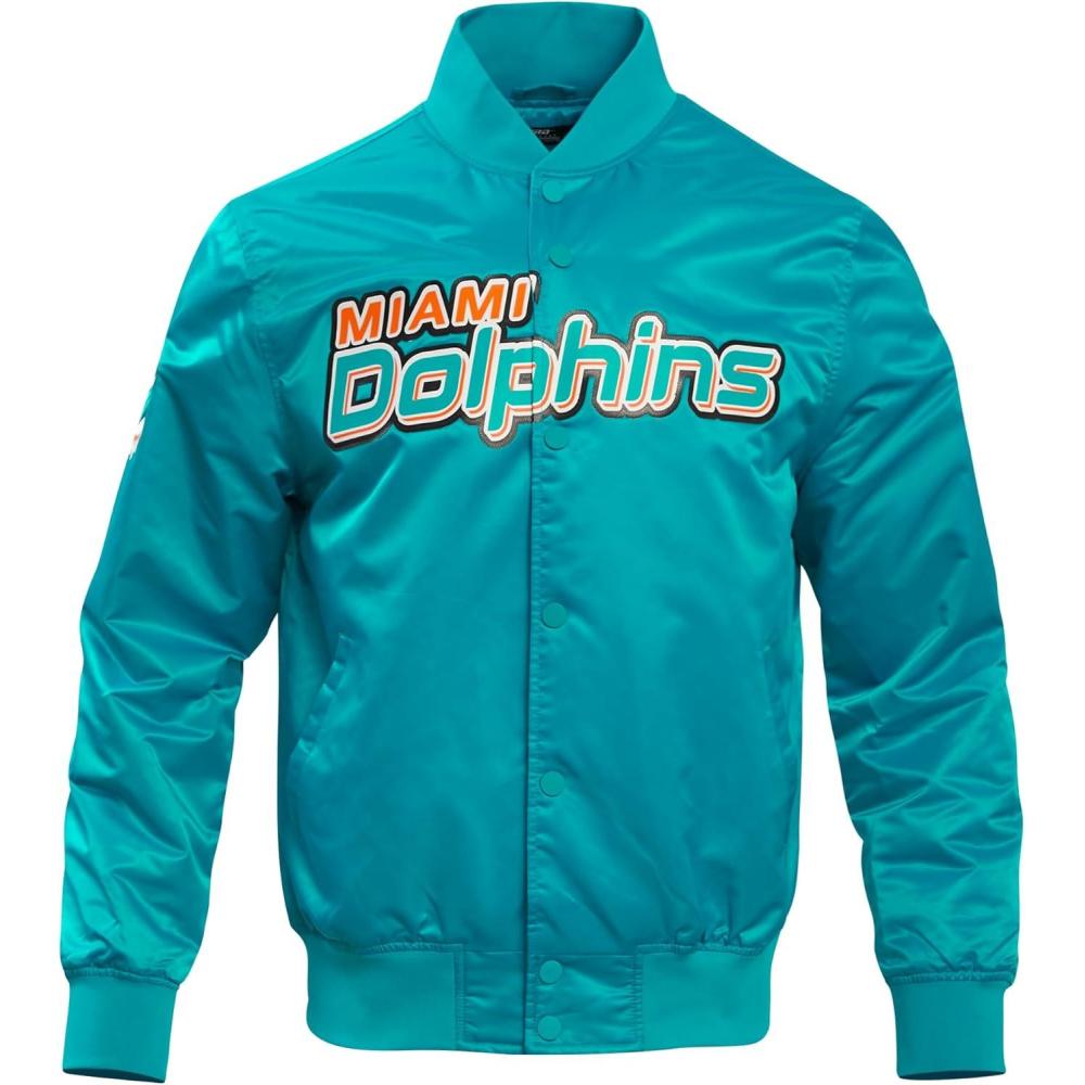 imagePro Standard Mens NFL Classic Satin JacketTeal