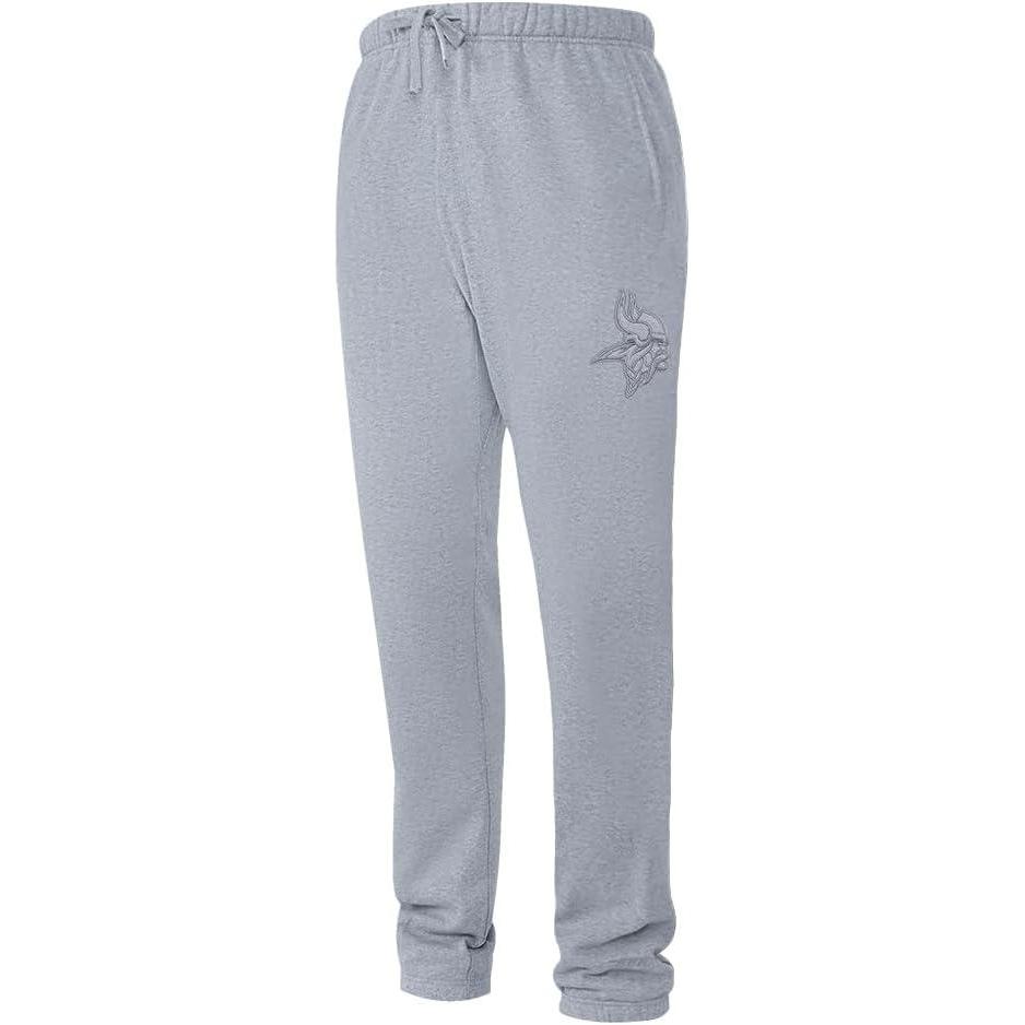 imagePro Standard Mens NFL Minnesota Vikings Neutral Sweatpant Dark Heather Gray 3XL