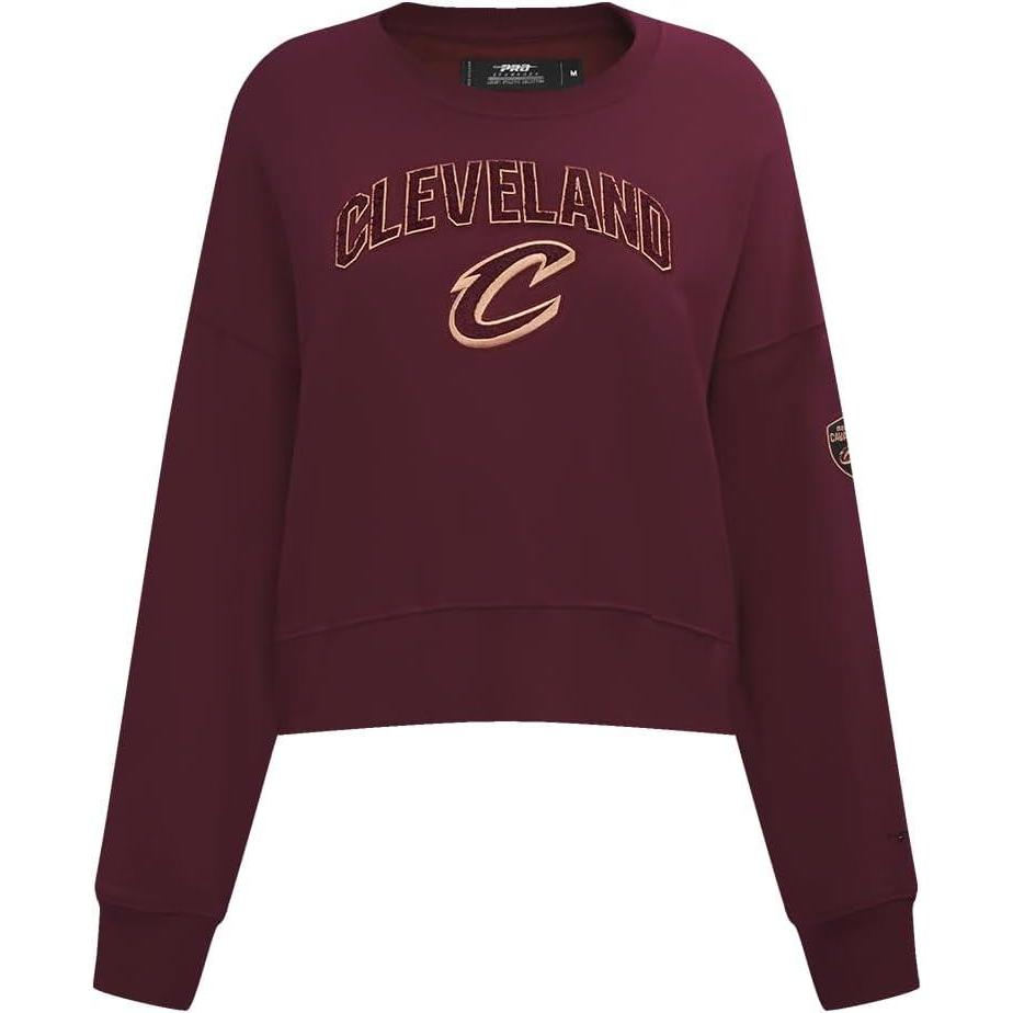 imagePro Standard Womens NBA Classic Chenille Crewneck SweatshirtWine