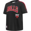 Pro Standard Big Boys NBA Chicago Bulls Retro Classics Short Sleeve Taping Tee Black/Red S