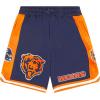 Pro Standard Big Boys NFL Classic Chenille Athletic Short(Midnight Navy/Orange)