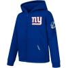 Pro Standard Big Boys NFL Classic Chenille Full Zip Hoodie(Dodger Blue)