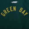 Pro Standard Big Girls NFL Green Bay Packers Classic Essentials Short Sleeve Boxy Tee Forest Green S