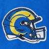 Pro Standard Big Girls NFL Los Angeles Rams Classic Essentials Short Sleeve Boxy Tee Royal Blue L