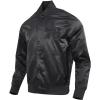 Pro Standard Mens NBA Classic Triple Black Satin Jacket(Triple Black)