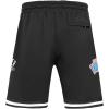 Pro Standard Mens NBA Oklahoma City Thunder Classic Chenille Athletic Short Black 2XL
