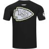 Pro Standard Mens NFL Kansas City Chiefs Under The Lights Short Sleeve Tee Black XL