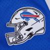 Pro Standard Mens NFL Mesh Button Down Top(Royal Blue/Red)