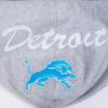 Pro Standard Mens NFL Team Badge Brushed Back French Terry Pull Over Hoodie(Grey)