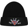 Pro Standard NBA New York Knicks Modern Originals Heavyweight Knit Beanie Unlined Cuffed Black Os