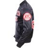 Pro Standard NBA mens Mens Nba Classic Satin Jacket(Black)