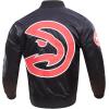 Pro Standard NBA mens Mens Nba Classic Satin Jacket(Black)