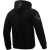 Pro Standard NCAA mens Mens College Classic Triple Black Brushed Back French Terry Pull Over Hoodie(Black)