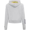 Pro Standard Womens NBA Old English Cropped Pullover Hoodie(Heather Grey)