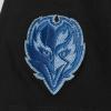 Pro Standard Womens NFL Baltimore Ravens Varsity Blues Short Sleeve Boxy Tee Black 2XL