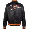 Pro Standard Womens NFL Cincinnati Bengals Retro Classics Satin Jacket Black/Orange XS