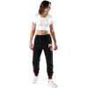 Pro Standard Womens NFL Crest Emblem Sweatpant(Black/Red/Black)