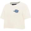 Pro Standard Womens NFL Miami Dolphins Varsity Blues Short Sleeve Boxy Tee Linen 2XL