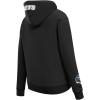 Pro Standard Womens NFL New York Jets Classic Chenille Cropped Pullover Hoodie Black XS