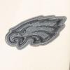 Pro Standard Womens NFL Philadelphia Eagles Reverse French Terry Varsity Jacket Black/Gray/Eggshell M