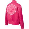 Pro Standard Womens NFL Pittsburgh Steelers Classic Triple Pink Satin Jacket Beetroot Purple XS