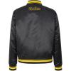 Pro Standard Womens NFL Pittsburgh Steelers Script Tail Satin Jacket Black/Yellow M