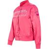Pro Standard Womens NFL Tennessee Titans Classic Triple Pink Satin Jacket Beetroot Purple M